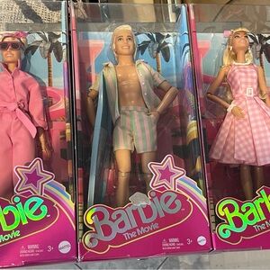 Barbie Movie New in box 2 Barbie’s and 1 Ken doll